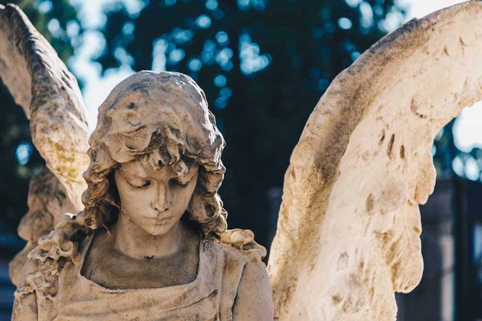 cimetière milan ange