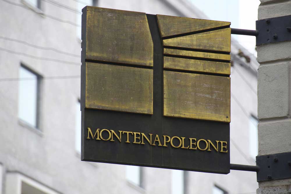 via montenapoleone milan